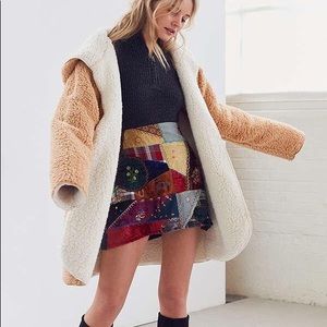 Silence + Noise Reversible Teddy Coat